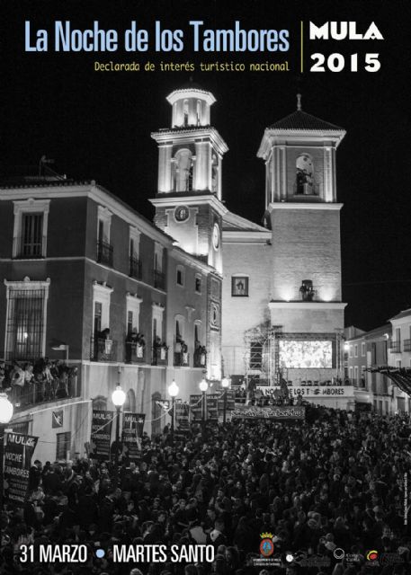 La noche de los tambores de Mula 2015