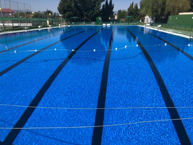 Apertura de la piscina municipal de Mula – 3 de julio