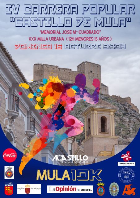 Este martes, presentación de la IV Carrera Popular del Castillo de Mula