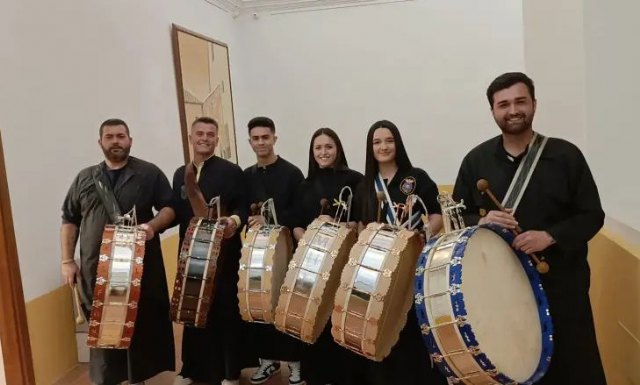 TAMBORES| Presentada la delegación muleña de las XXXVIl Jornadas Nacionales de Exaltación del Tambor y del Bombo de Andorra (Teruel)