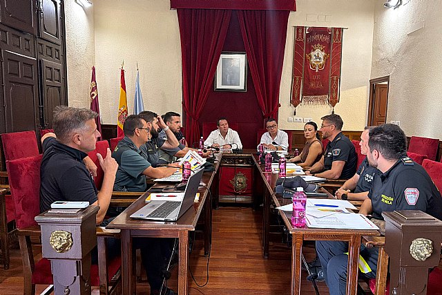 Mula refuerza la coordinación y los dispositivos de seguridad ante las próximas Fiestas Patronales