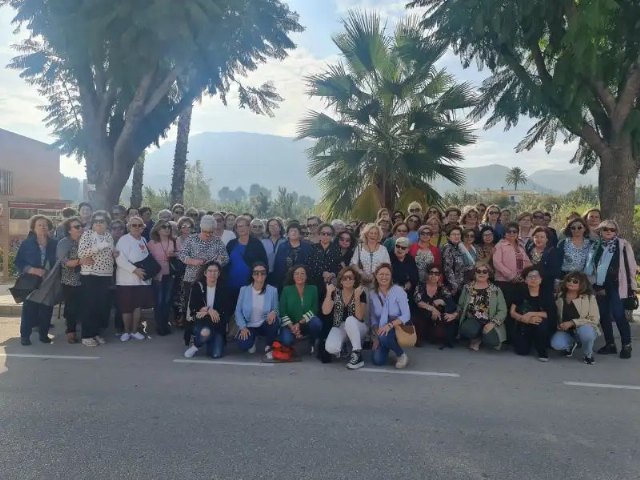 Jornada de convivencia en Blanca entre mujeres del municipio y pedanías