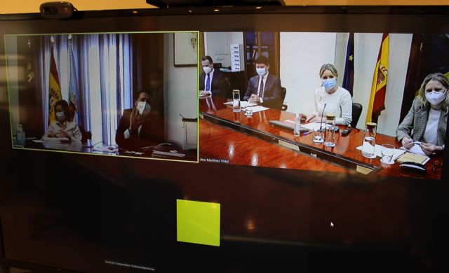 Martínez Vidal se reúne con el alcalde de Mula para impulsar un Plan de Recuperación al Comercio en la Región