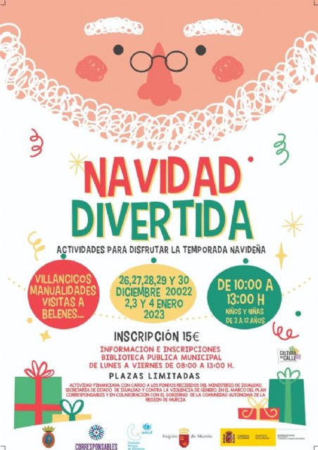 Navidad divertida 2022 en Mula