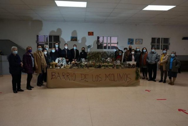 El barrio de Los Molinos inaugura su tradicional Belén