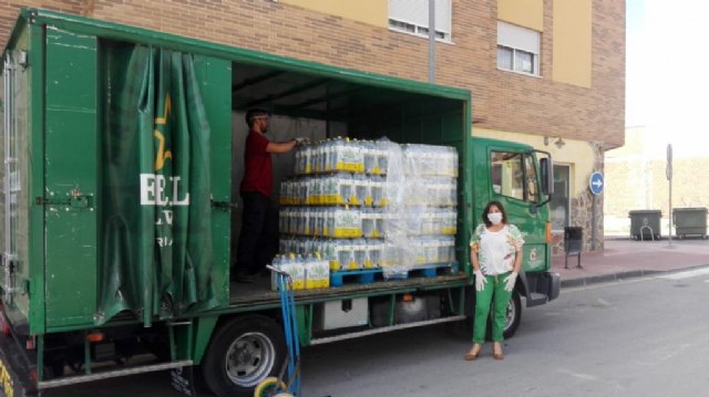 Prosiguen las donaciones al Programa Municipal de Alimentos del Excmo. Ayuntamiento de Mula