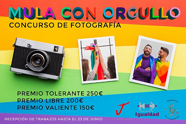 Juventud, Igualdad y el CLJM convocan el Concurso de Fotografía ‘Mula con Orgullo’
