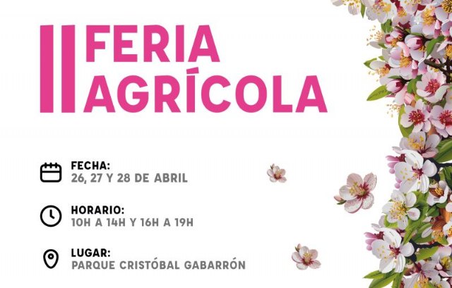 La II Feria Agrícola se celebrará a finales de abril