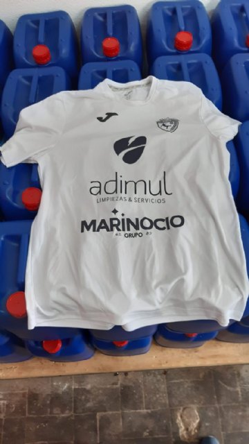 Agradecimiento al Club Adimul Puntarrón Futsal donación 600 kilos desinfectante «hipoclorito»