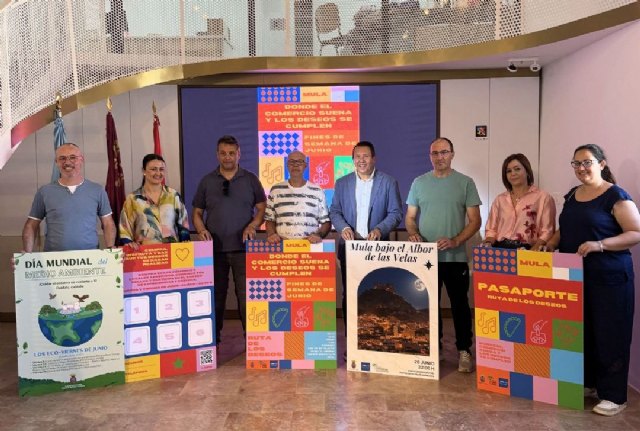 Mula presenta la campaña “Donde el comercio suena y los deseos se cumplen” para dinamizar las calles comerciales durante el mes de junio