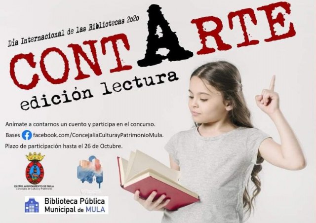 Cultura y la Biblioteca Pública convocan el concurso ‘Contarte’ con motivo del Día Internacional de las Bibliotecas