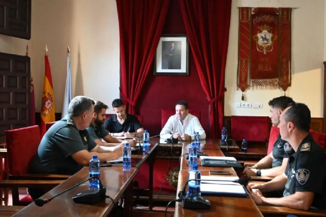 Reunión semanal de coordinación con la Policía Local y Guardia Civil