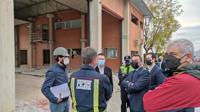 Comienzan las obras de remodelación del Parque de Bomberos de Mula