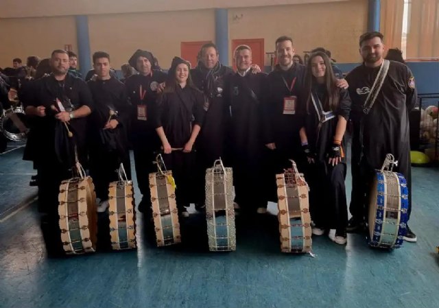 Los tambores de Mula suenan en las XXXVII Jornadas de Exaltación del Tambor y el Bombo de Andorra (Teruel)