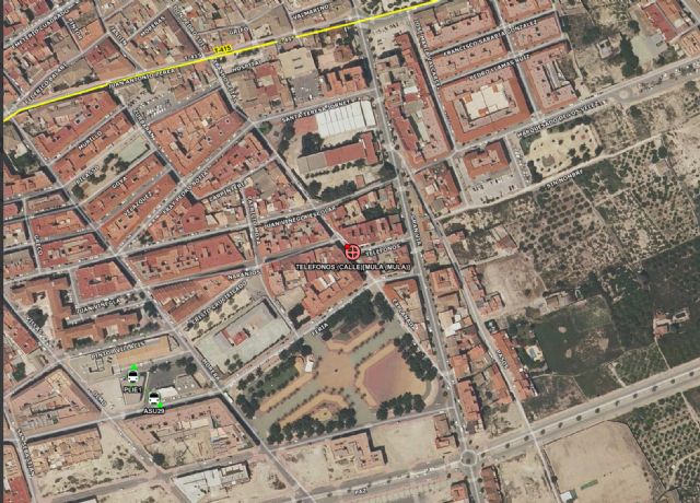 Una mujer atendida por inhalación de humo en un incendio de vivienda en Mula