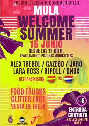 Presentación del festival juvenil Mula Welcome Summer