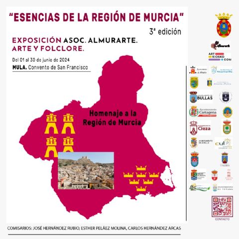 Inauguración de la exposición «Esencias de la Región de Murcia» en Mula