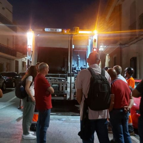Concejales y técnicos del Ayuntamiento de Mula visitan Orba para mejorar la separación y reciclaje de residuos