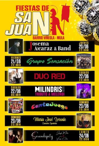 Inauguración de las Fiestas del Barrio San Juan