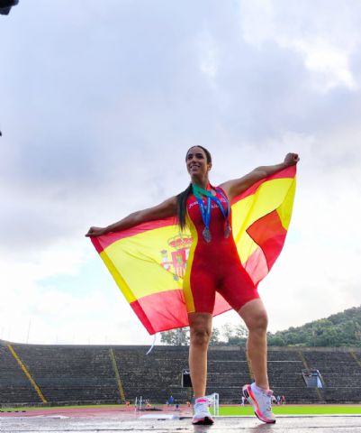 El Ayuntamiento de Mula felicita a Alejandra Fernández Rodríguez por sus logros en los Juegos Europeos de Policías y Bomberos en Braga (Portugal)