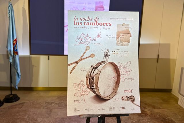 Presentación del Cartel de la Noche de los Tambores 2025: un homenaje a la artesanía y la tradición