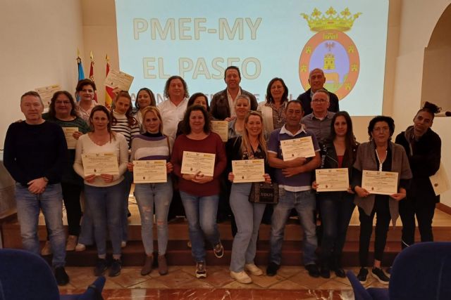 Clausura del Programa Mixto de Empleo y Formación «El Paseo»