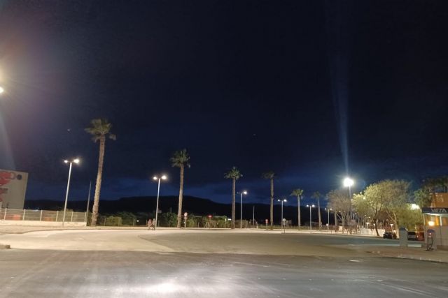 Finalizan las obras de alumbrado en la Avenida de la Paz