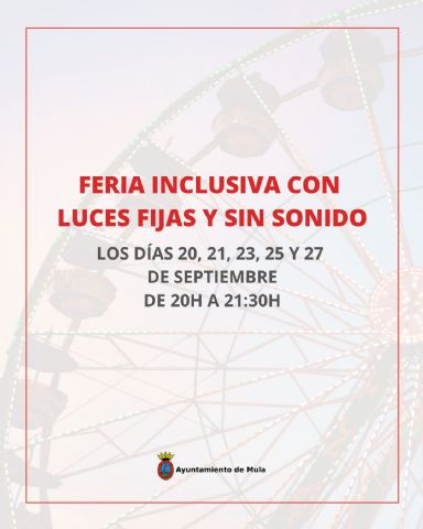 La Feria de Mula refuerza su carácter inclusivo con jornadas adaptadas