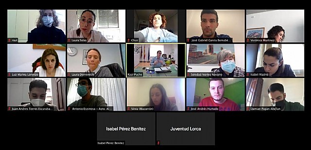Promoción del Asociacionismo Juvenil y planes de Formación Juvenil no formal son algunas de las iniciativas del primer encuentro del Grupo de Trabajo sobre Juventud y Covid-19