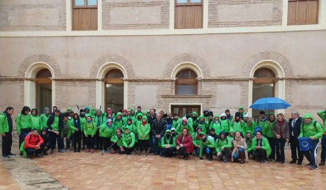 Mula recibe a un centenar de personas con discapacidad intelectual y de desarrollo en su inicio del Camino de Levante