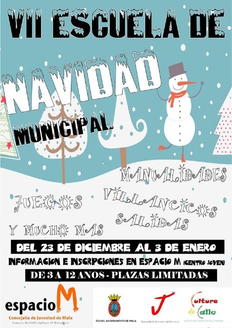 VII Escuela de Navidad Municipal de Mula