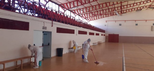 Las instalaciones del Polideportivo Municipal permanecerán cerradas este jueves por desinfección tras comunicarse el positivo de un usuario del pabellón