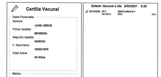 El Alcalde hace público el historial electrónico de vacunación de las Concejalas y Concejales del Equipo Municipal de Gobierno