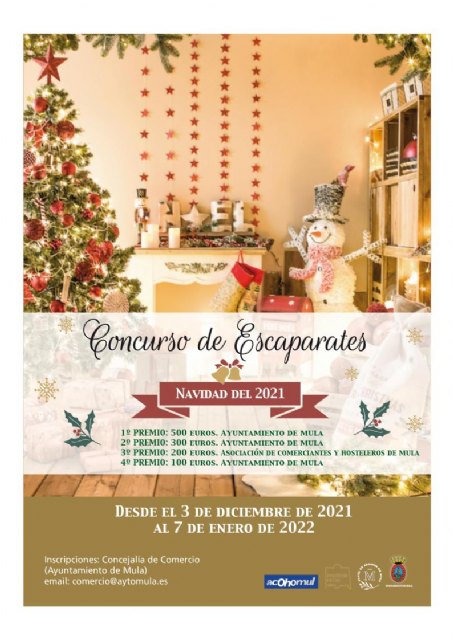 Concurso de decoración de puertas y escaparates de navidad del comercio local