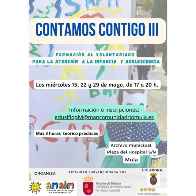 Seminario «Contamos Contigo»: formación de voluntariado social
