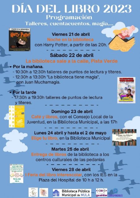 Actividades con motivo del Día Internacional del Libro