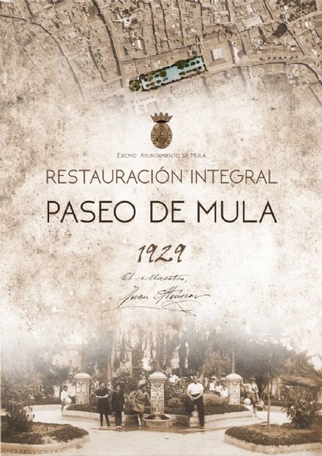 Presentada la restauración integral del Paseo de Mula