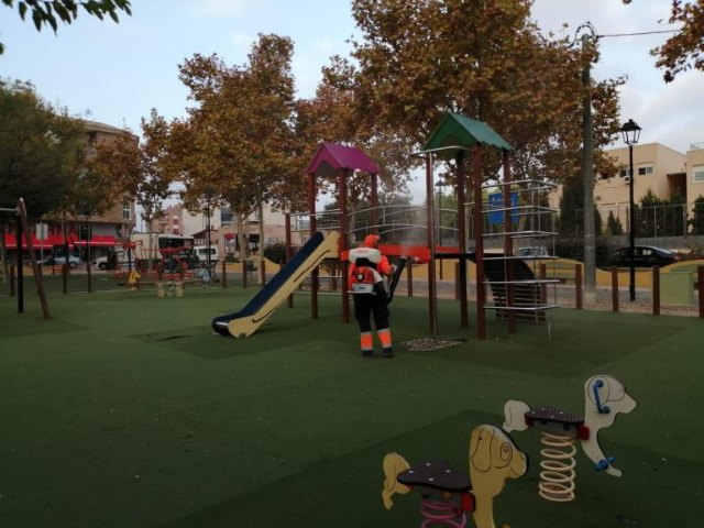 Se recuerda a los vecinos la obligatoriedad de no permanecer en parques después de las 19.00 horas