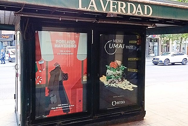 El Poblado Navideño de Mula se promociona en grandes ciudades y centros comerciales