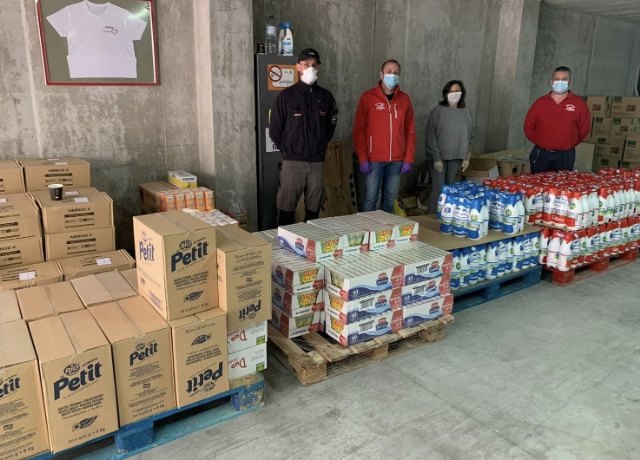 Aportaciones y donaciones de colectivos, asociaciones, empresas, comercios y particulares al Programa Municipal de Alimentos