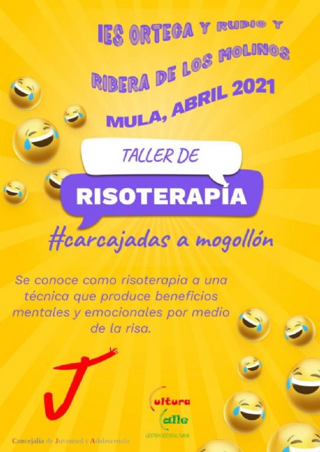 La concejalía de Juventud organiza un taller de risoterapia para los institutos de Mula