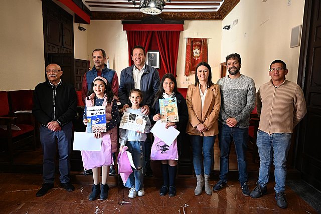 TAMBORES| Ganadoras del concurso de dibujo ‘Cartel Tamborada Infantil’