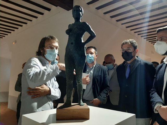 El Plan EXE de la Comunidad muestra en Mula las esculturas figurativas de Manuel Páez