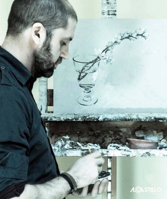 El pintor muleño Nono García impartirá clases de pintura a dieciocho reclusos en la penitenciaría regional Murcia II