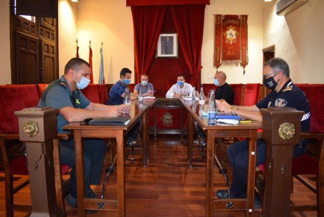 Reunión de la Mesa de Seguridad Local de Mula