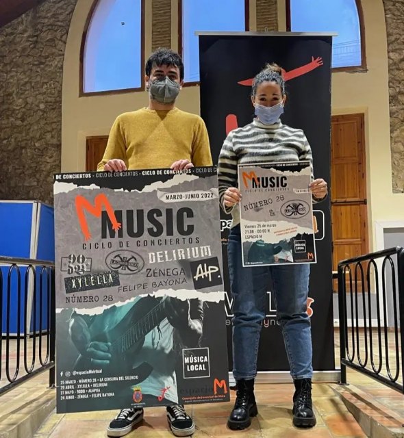 La Concejalía de Juventud presenta los conciertos juveniles “M Music”
