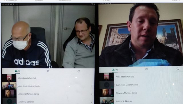 Reunión con la con la Asociación de Comerciantes y Hosteleros de Mula