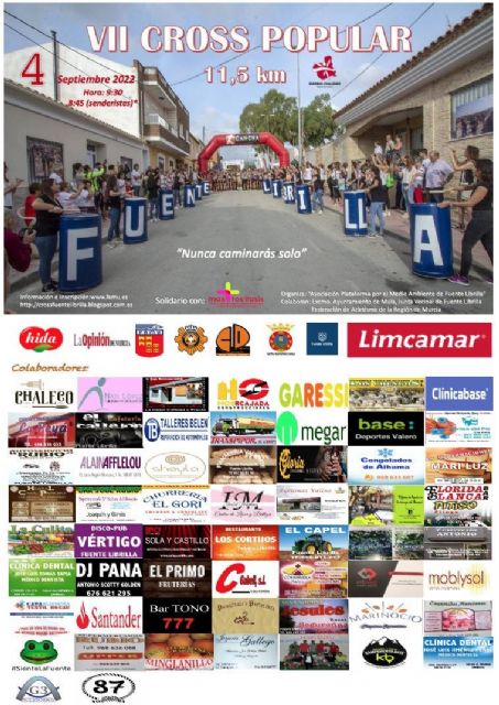 El 4 de septiembre, regresa Fuente Librilla