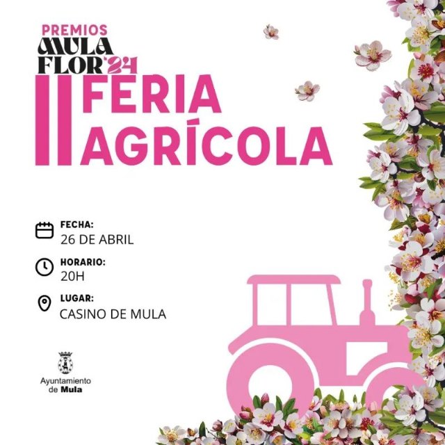El Ayuntamiento de Mula celebra la primera edición de los Premios MulaFlor coincidiendo con el inicio de la II Feria Agrícola