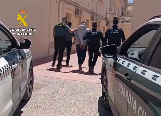 Detenido el presunto autor de varios robos con violencia cometidos en Mula